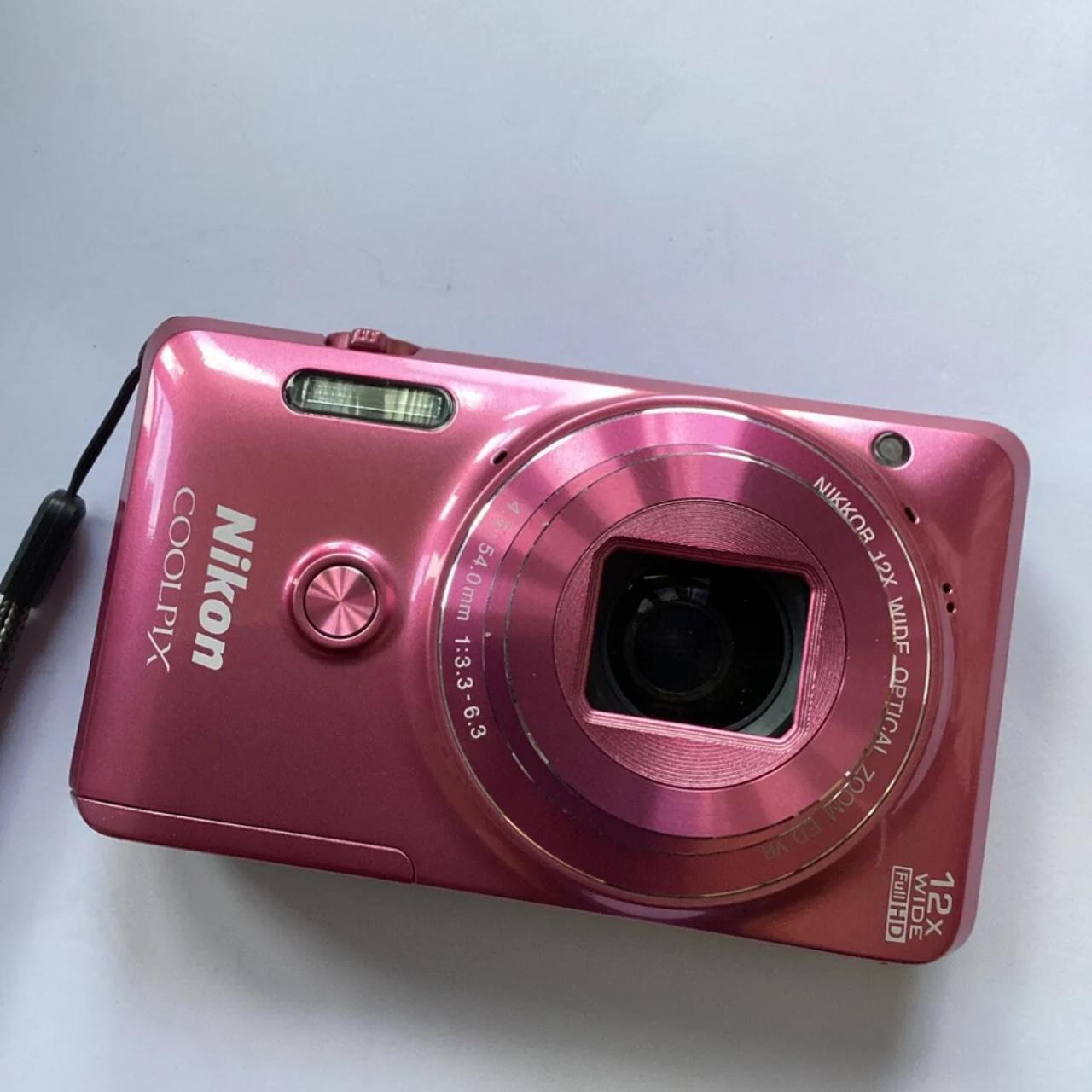 Nikon Coolpix S6900 Pink 16MP Digital Camera Tested Superb WiFi Flip screen ex++