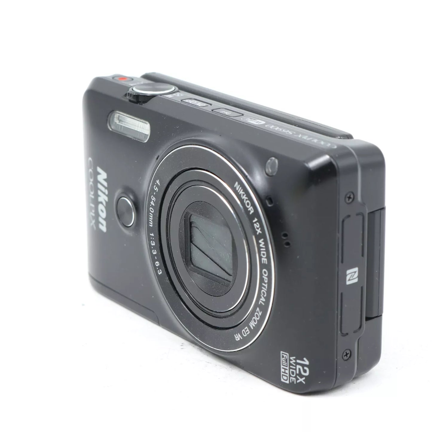 [NEAR MINT] Nikon COOLPIX S6900 Black 16.2 MP Compact Digital Camera From Japan