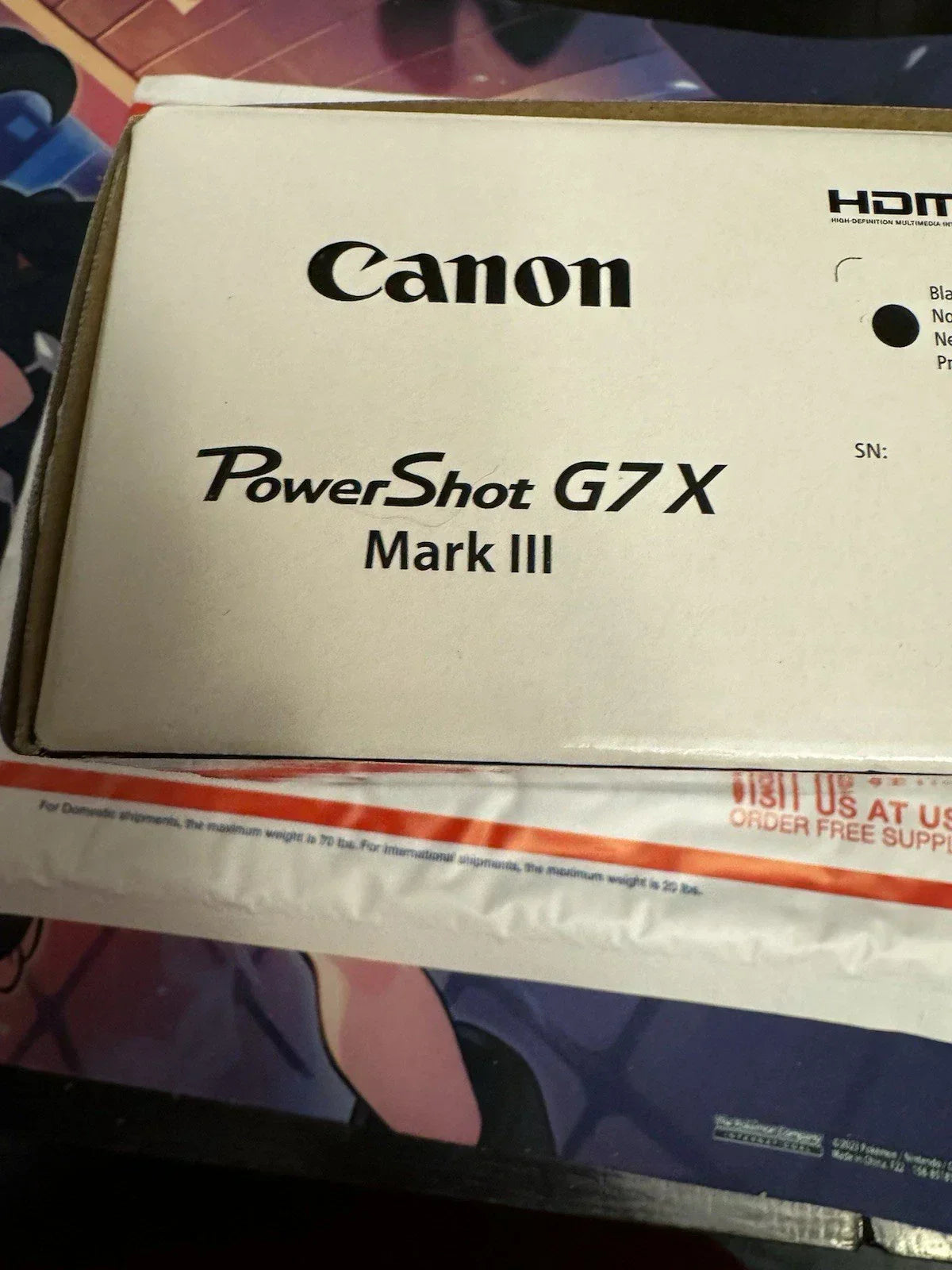 NEW Canon PowerShot G7 X Mark III - 20.1MP Point & Shoot Digital Camera - Black